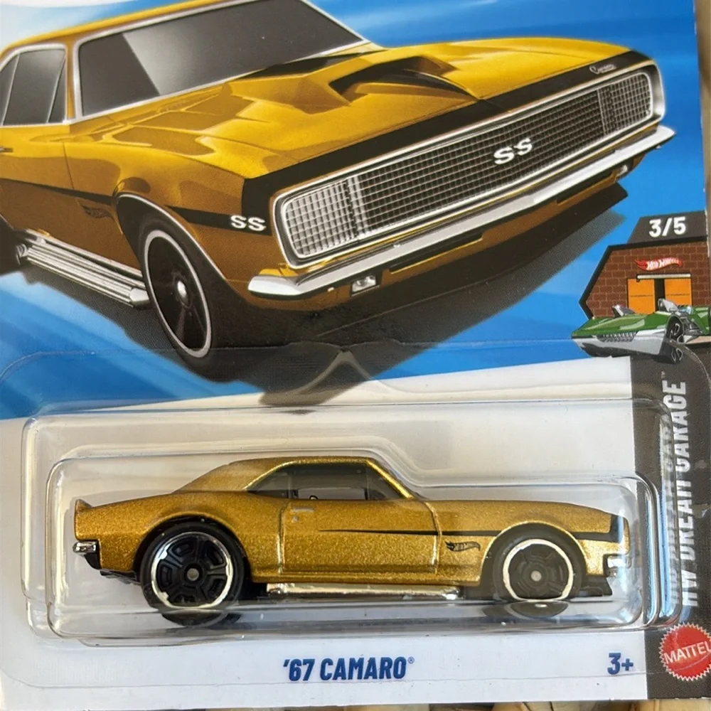 Hot Wheels 1967 Gold Camaro Chevy Chevrolet Pony Muscle Car Hotwheels 2026 🆕